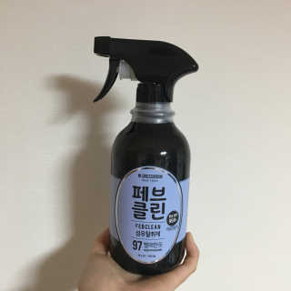 더블유드레스룸 페브클린 500ml — 5점을 준 리뷰어가 2018년 11월 올린 사용 사진