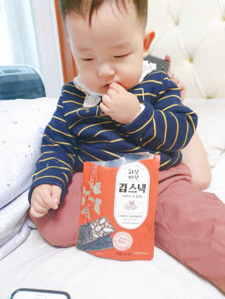 더빈트 와삭바삭 김스낵 — 3점을 준 리뷰어가 2019년 12월 올린 사용 사진