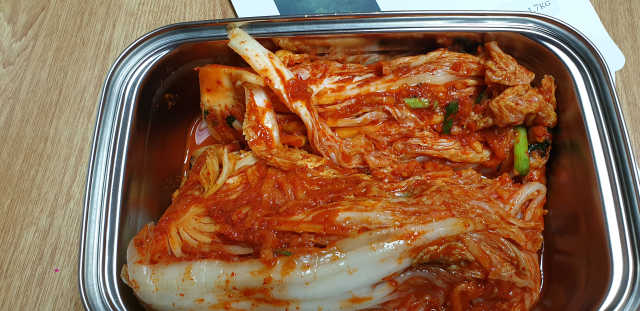 이킴 포기김치 리뷰 사진