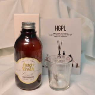 허그플러스 서플캔들 300ml + 유리 컨테이너 — 5점을 준 리뷰어가 2019년 6월 올린 사용 사진