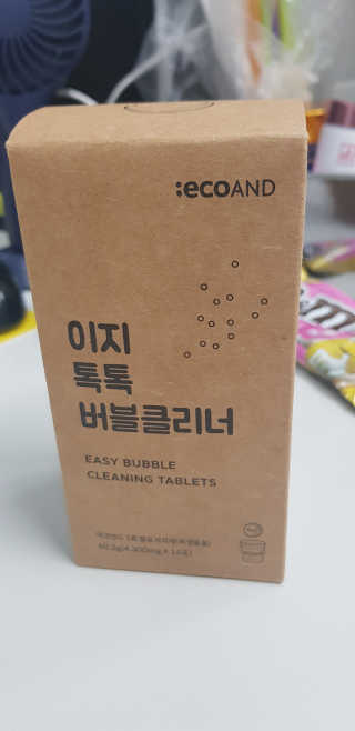 [에코앤드]이지톡톡 버블클리너 1종세척제 — 4점을 준 리뷰어가 2019년 8월 올린 사용 사진