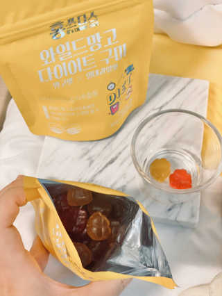 프롬바이오 [1+1] 홍쓰다스 와일드망고 다이어트 구미 10일분 — 5점을 준 리뷰어가 2019년 12월 올린 사용 사진