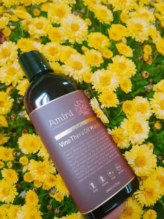 아미니 비노테라 오일워시 400ml 대용량 — 5점을 준 리뷰어가 2018년 11월 올린 사용 사진
