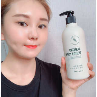 (주)에네스티 내추럴 촉촉  오트밀 바디로션 500ml — 5점을 준 리뷰어가 2019년 9월 올린 사용 사진