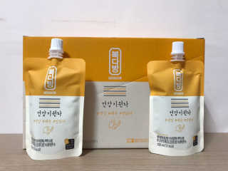 자연원 복다방 2종 100ml 10포씩 — 3점을 준 리뷰어가 2018년 12월 올린 사용 사진