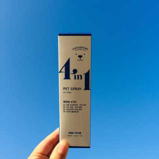 강아지스토리 포인원 모이스처 미스트 100ml — 5점을 준 리뷰어가 2018년 11월 올린 사용 사진