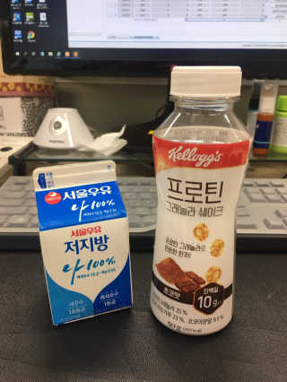 켈로그 프로틴바 멀티팩+프로틴 그래놀라 쉐이크 2종 — 5점을 준 리뷰어가 2020년 1월 올린 사용 사진