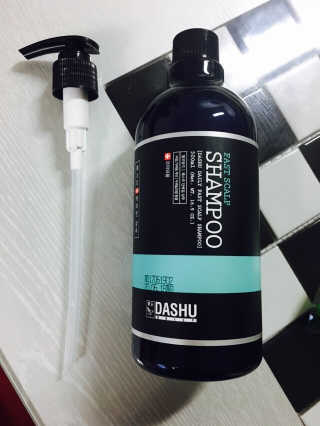 다슈코리아 다슈 데일리 패스트 한방 두피 샴푸 500ml — 3.5점을 준 리뷰어가 2017년 7월 올린 사용 사진