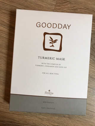 GoodDay Skincare GoodDay 강황 마스크 — 5점을 준 리뷰어가 2020년 1월 올린 사용 사진
