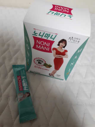 정찬우 꽐라만시 [띵보몰]건강환 습관 노니마니 스틱 1Box — 4점을 준 리뷰어가 2019년 6월 올린 사용 사진