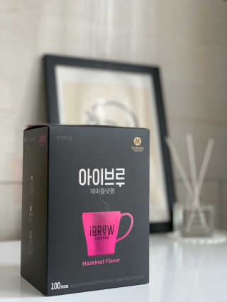 한국맥널티 아이브루 헤이즐넛향 100T — 4점을 준 리뷰어가 2019년 10월 올린 사용 사진