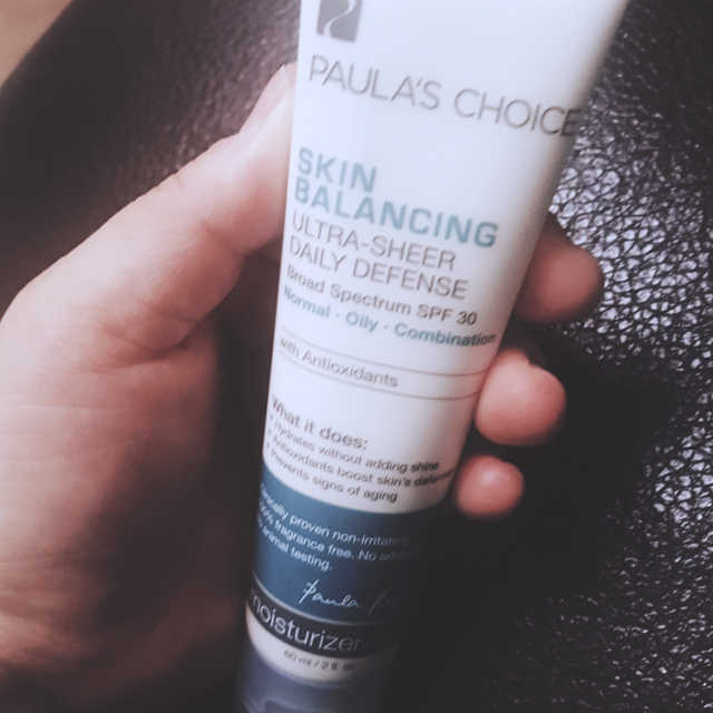 스킨 발란싱 선스크린 SPF30 리뷰 사진