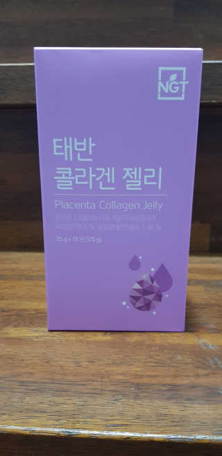 네츄럴굿띵스 태반 콜라겐 젤리 15포 — 5점을 준 리뷰어가 2019년 6월 올린 사용 사진