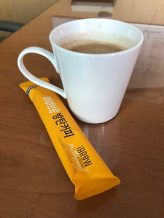 한국맥널티 아이브루 방탄커피 — 5점을 준 리뷰어가 2019년 9월 올린 사용 사진