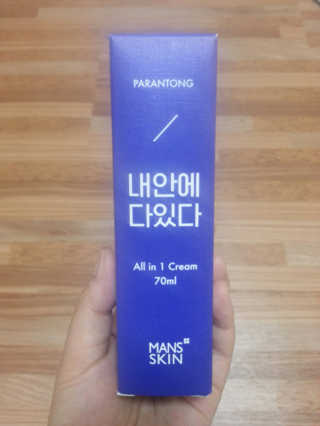맨즈스킨 파란통 내안에다있다 — 4.67점을 준 리뷰어가 2017년 9월 올린 사용 사진
