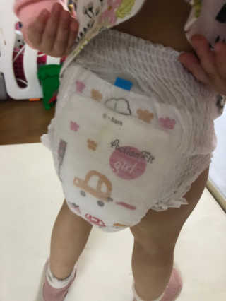 보솜이 액션핏 팬티형 — 5점을 준 리뷰어가 2019년 3월 올린 사용 사진
