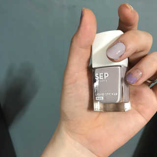 SEP 리퀴드 스티커 네일 - 마카롱 딜라이트 컬렉션 — 3.67점을 준 리뷰어가 2018년 5월 올린 사용 사진