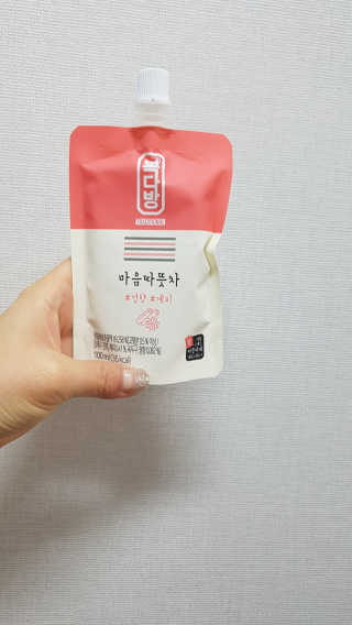 자연원 복다방 2종 100ml 10포씩 — 5점을 준 리뷰어가 2018년 12월 올린 사용 사진