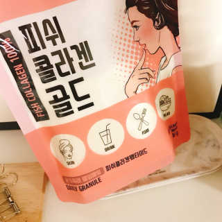 조이뉴트라 피쉬콜라겐골드 — 3.67점을 준 리뷰어가 2018년 8월 올린 사용 사진