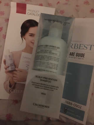 셀리본 하수오 내츄럴 프리벤션 탈모관리 샴푸 300ml — 5점을 준 리뷰어가 2019년 11월 올린 사용 사진