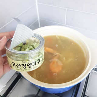 이롬 자연이든 국산청양고추 — 4.33점을 준 리뷰어가 2018년 8월 올린 사용 사진