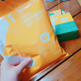 레인보우샵 올인원 세탁세제 스틱포 6개입 + 세탁조클리너 — 4.67점을 준 리뷰어가 2018년 3월 올린 사용 사진
