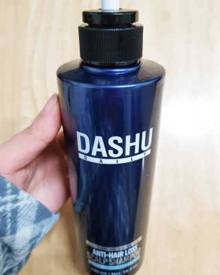 다슈코리아 다슈 데일리 단백질 한방 두피 골드 샴푸 500ml — 3.5점을 준 리뷰어가 2019년 1월 올린 사용 사진