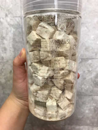 펫프렌즈 [면역력강화]첨가 북어 100퍼센트 촉촉트릿 북어 80g — 5점을 준 리뷰어가 2020년 1월 올린 사용 사진