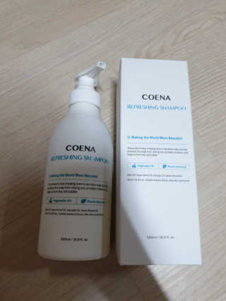코에나샴푸 500ml — 5점을 준 리뷰어가 2019년 7월 올린 사용 사진