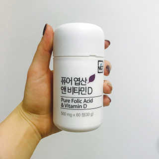 네츄럴굿띵스 퓨어 락토 철분 60일분 — 4.17점을 준 리뷰어가 2018년 2월 올린 사용 사진