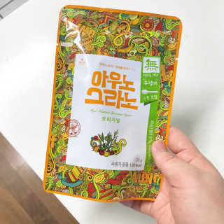 아우노그라노 오리지날, 진짜 베리, 진짜 카카오 — 5점을 준 리뷰어가 2018년 1월 올린 사용 사진