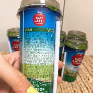 마이카페라떼 말차 아몬드브리즈 7개입 — 5점을 준 리뷰어가 2019년 11월 올린 사용 사진