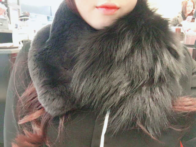천연 폭스 렉스퍼 콤비 자석머플러 리뷰 사진