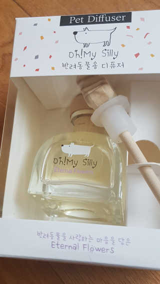 오!마이실리 오마이실리 반려동물 디퓨저 — 4.5점을 준 리뷰어가 2017년 12월 올린 사용 사진