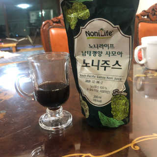 장수농가 남태평양 사모아 노니 원액 1L or 200mlx10팩 중 택 1 — 2.5점을 준 리뷰어가 2019년 1월 올린 사용 사진
