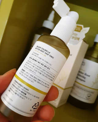 달리프 클로렐라 베러 루트 헤어토닉 100ml — 5점을 준 리뷰어가 2020년 3월 올린 사용 사진