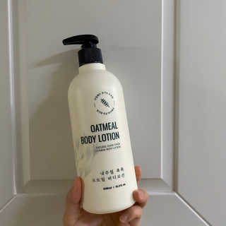 (주)에네스티 내추럴 촉촉  오트밀 바디로션 500ml — 4점을 준 리뷰어가 2019년 12월 올린 사용 사진