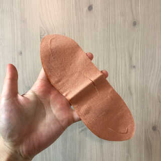 아이디플라코스메틱 아이디 페이스핏 마이너스 밴드 — 5점을 준 리뷰어가 2019년 11월 올린 사용 사진