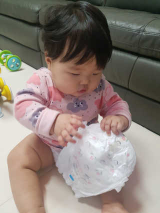 보솜이 리얼코튼 팬티형 — 4.33점을 준 리뷰어가 2019년 3월 올린 사용 사진