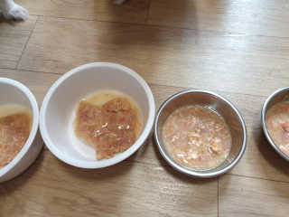 [펫토리아] 토로토로 하치  강아지 파우치간식 — 4.5점을 준 리뷰어가 2019년 7월 올린 사용 사진