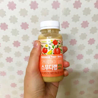 풀무원 스무디랩 피치&비타 — 5점을 준 리뷰어가 2017년 11월 올린 사용 사진