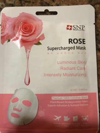 SNP Supercharged Mask_Rose Centifoli Flower — 5점을 준 리뷰어가 2018년 12월 올린 사용 사진