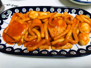 [홍코너떡볶이]옛날떡볶이 인기맛 4팩세트 — 5점을 준 리뷰어가 2019년 11월 올린 사용 사진