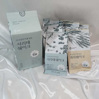 [착한습관]건강한 한끼, 귀리 쉐이크와 서리태 쉐이크 — 5점을 준 리뷰어가 2019년 8월 올린 사용 사진