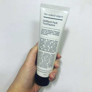 the naked object 디블랙팩치약 디블랙칫솔 세트 — 5점을 준 리뷰어가 2019년 1월 올린 사용 사진