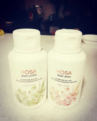HOSA BODY WASH+BODY LOTION — 5점을 준 리뷰어가 2018년 4월 올린 사용 사진