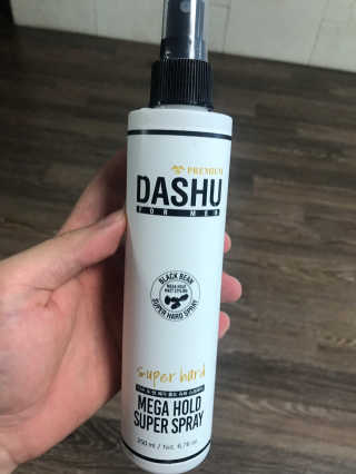 다슈코리아 다슈 포 맨 프리미엄 메가 홀드 슈퍼 스프레이 250ml — 4점을 준 리뷰어가 2019년 2월 올린 사용 사진