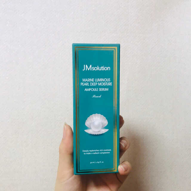 청광 마린 진주 딥 모이스처 앰플 세럼 펄 리뷰 사진