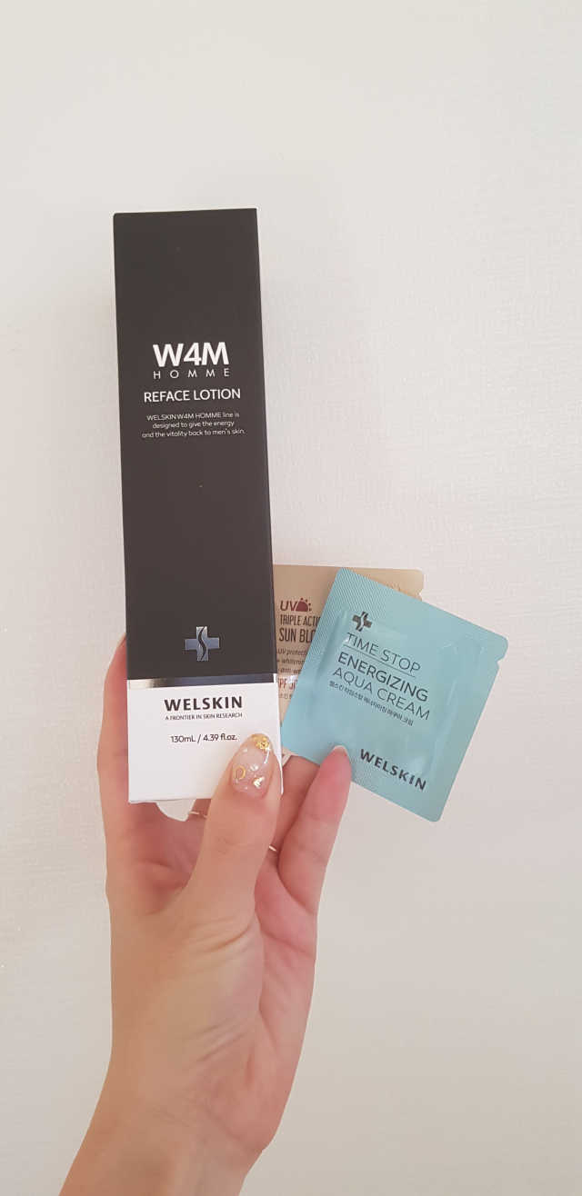 W4M 옴므 리페이스 로션 리뷰 사진