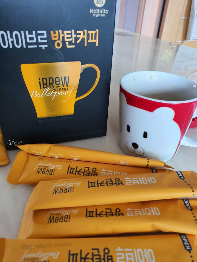 아이브루 방탄커피 리뷰 사진